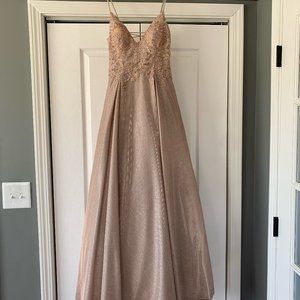 Jovani Ballgown Size 2 Nude
